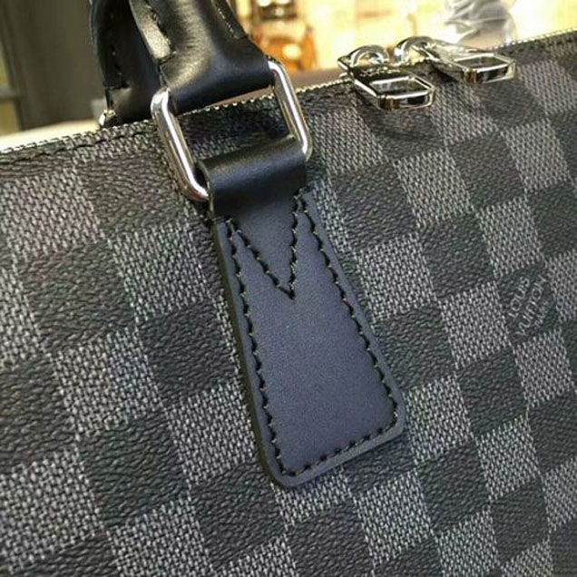 Портфель Louis Vuitton N48224 Porte Documents Jour Briefcase Damier Graphite Canvas "Graphite" фото № 6
