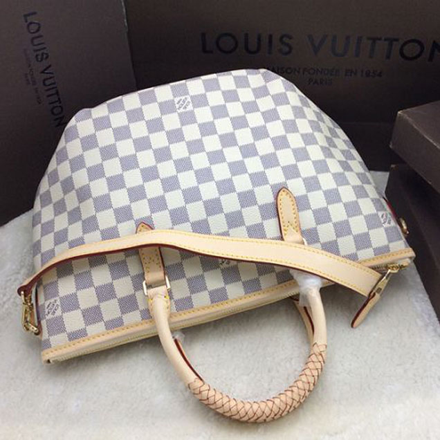 Сумка Louis Vuitton N48250 Riviera PM Tote Bag Damier Azur Canvas "White" фото № 6