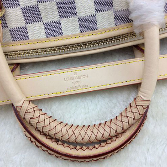 Сумка Louis Vuitton N48250 Riviera PM Tote Bag Damier Azur Canvas "White" фото № 7