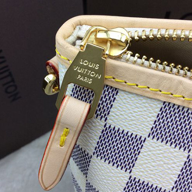 Сумка Louis Vuitton N48250 Riviera PM Tote Bag Damier Azur Canvas "White" фото № 9