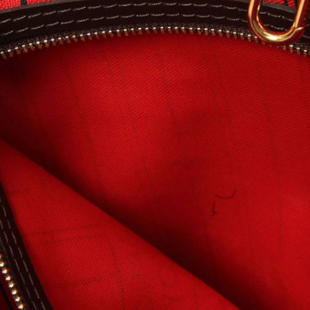 Сумка Louis Vuitton N51106 Neverfull GM Shoulder Bag Damier Ebene Canvas "Brown" фото № 8