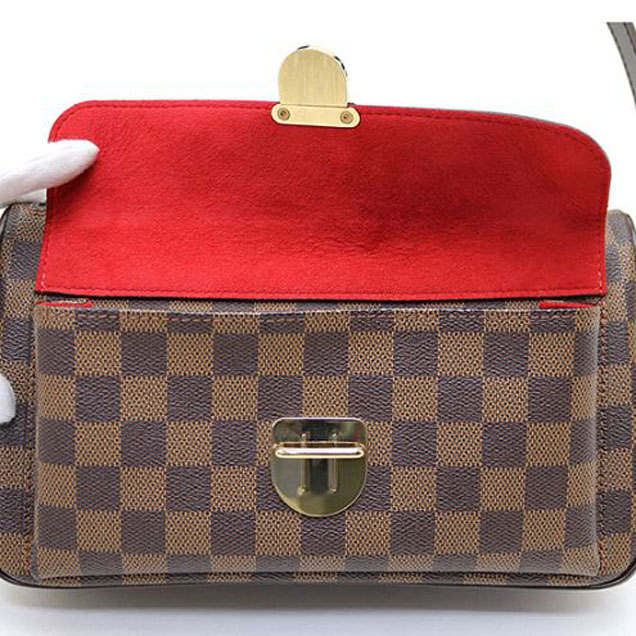 Сумка Louis Vuitton N60006 Ravello GM Shoulder Bag Damier Ebene Canvas "Brown" фото № 6