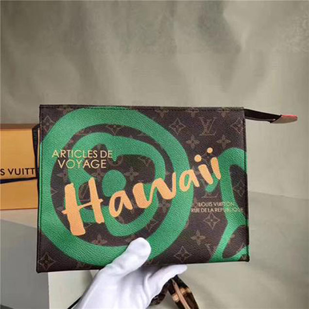 Косметичка Louis Vuitton Toiletry Pouch 26 M44137 Monogram Canvas "Brown" фото № 4