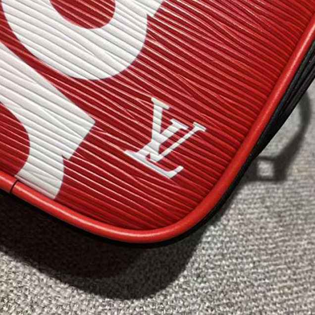 Сумка Louis Vuitton x Supreme Danube PPM M53434 Epi Leather "Red" фото № 5
