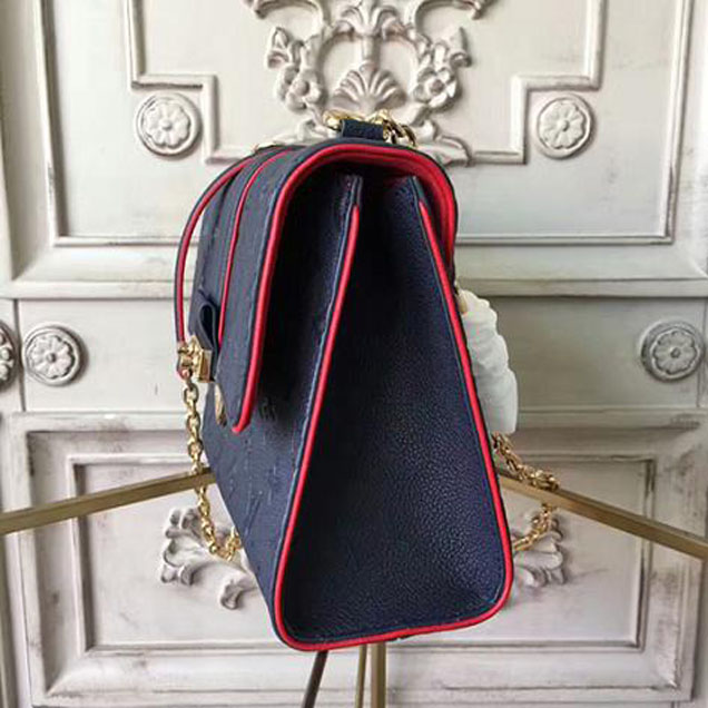 Сумка Louis Vuitton Saint Sulpice PM M43394 Monogram Empreinte Leather "Navy Blue" фото № 4