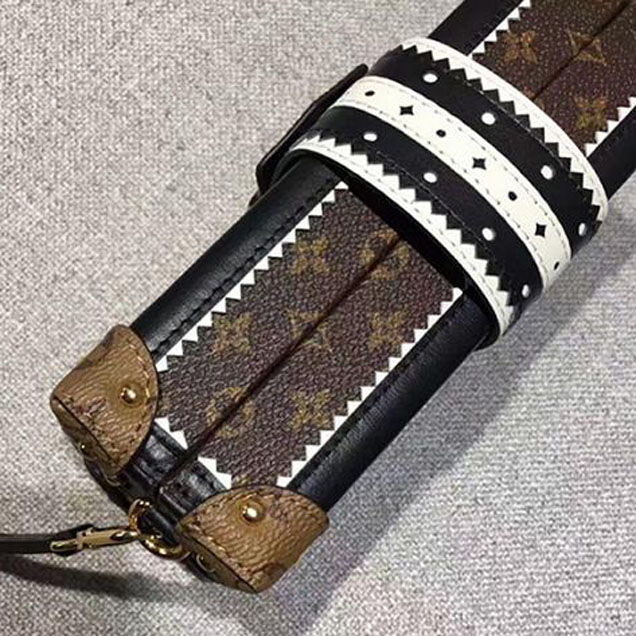 Сумка Louis Vuitton Petite Malle M44216 Monogram Canvas "Brown" фото № 5