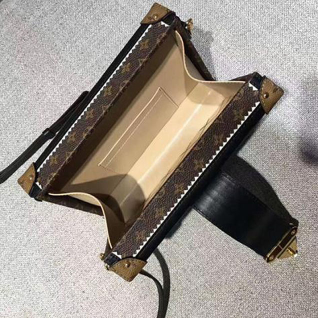 Сумка Louis Vuitton Petite Malle M44216 Monogram Canvas "Brown" фото № 8