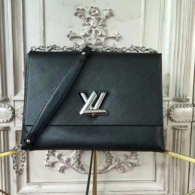 Сумка Louis Vuitton Twist GM M54714 Epi Leather "Black" фото № 2