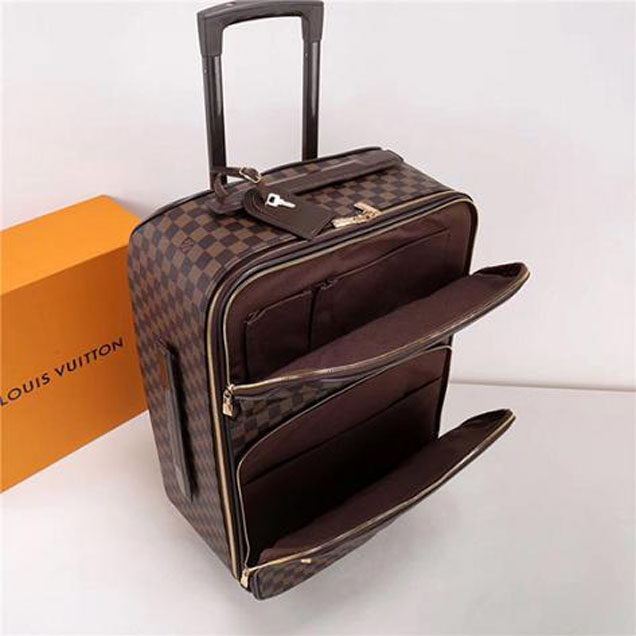 Чемодан Louis Vuitton Pegase Legere 55 Business N23297 Damier Ebene Canvas "Brown" фото № 8
