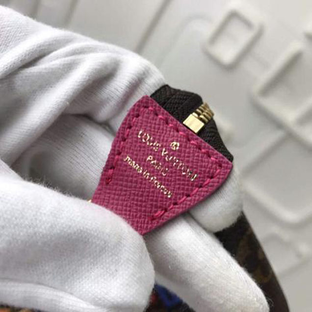 Сумка Louis Vuitton Mini Pochette Accessoires M62087 Monogram Canvas "Brown" фото № 8