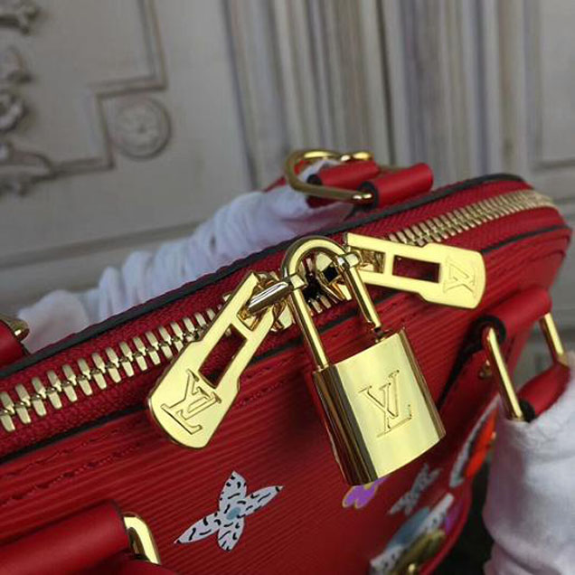 Сумка Louis Vuitton Alma BB M53513 Epi Leather "Red" фото № 7