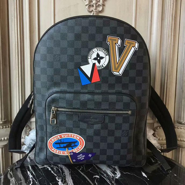 Рюкзак Louis Vuitton Josh Backpack N64424 Damier Graphite Canvas "Graphite" фото № 2