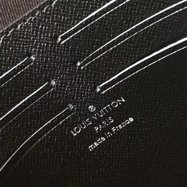 Клатч Louis Vuitton Damier Cobalt Canvas Pochette Voyage MM N63510 "Navy Blue" фото № 10