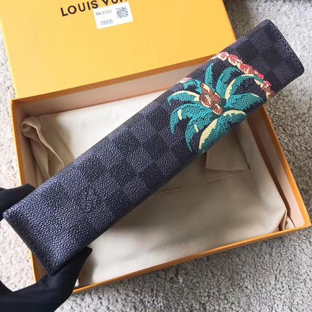 Клатч Louis Vuitton Damier Cobalt Canvas Pochette Voyage MM N63510 "Navy Blue" фото № 7