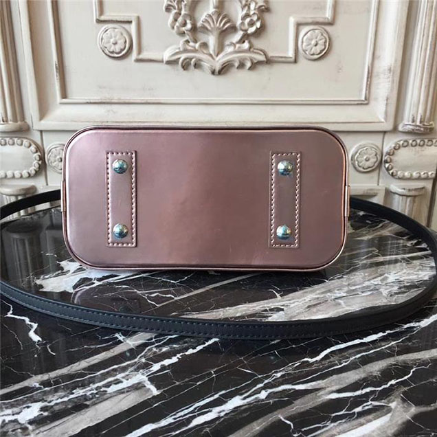 Сумка Louis Vuitton Monogram Vernis Alma BB M90485 "Pink" фото № 7