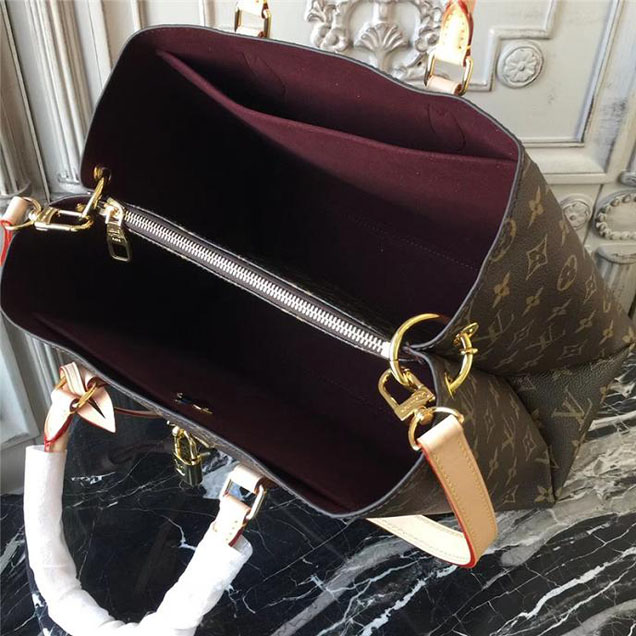 Сумка Louis Vuitton Monogram Canvas Flower Tote M43551 "Brown" фото № 9