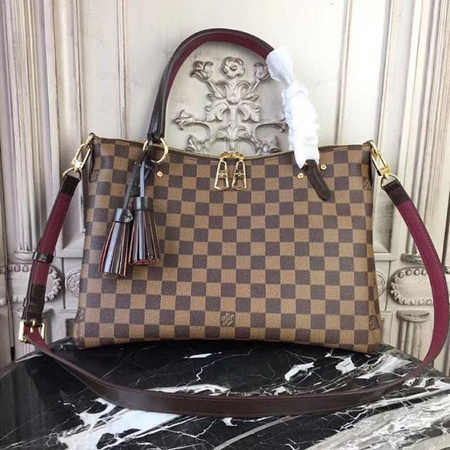 Сумка Louis Vuitton Damier Ebene Canvas Lymington N40023 "Brown" фото № 2
