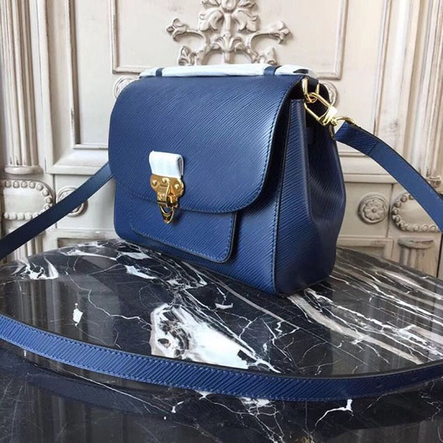 Сумка Louis Vuitton Epi Leather Boccador Bag M53336 "Navy Blue" фото № 2