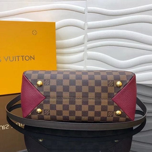 Сумка Louis Vuitton Brittany N44050 Damier Ebene Canvas Lie De Vin "Brown" фото № 5