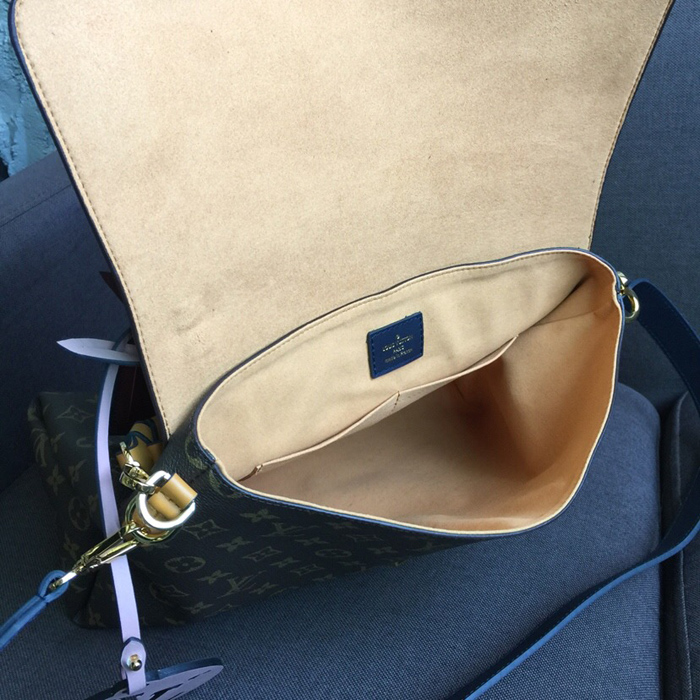 Сумка Louis Vuitton Beaubourg MM M43953 Monogram Canvas "Brown" фото № 9