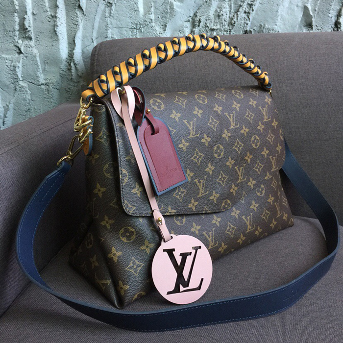 Сумка Louis Vuitton Beaubourg MM M43953 Monogram Canvas "Brown" фото № 3