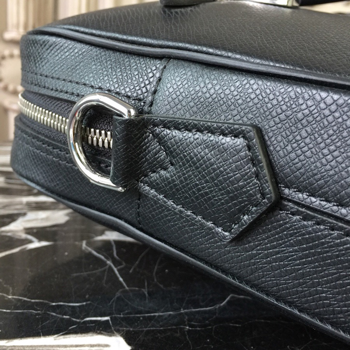 Портфель Louis Vuitton Porte-Documents Business M30643 Taiga Leather "Black" фото № 7