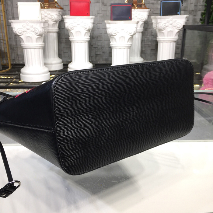 Сумка Louis Vuitton Neverfull MM M52729 Epi Leather "Black" фото № 6