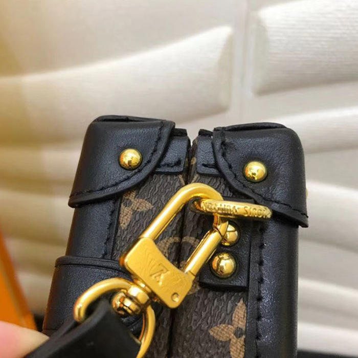 Сумка Louis Vuitton Petite Malle M43872 Monogram Canvas "Brown" фото № 7