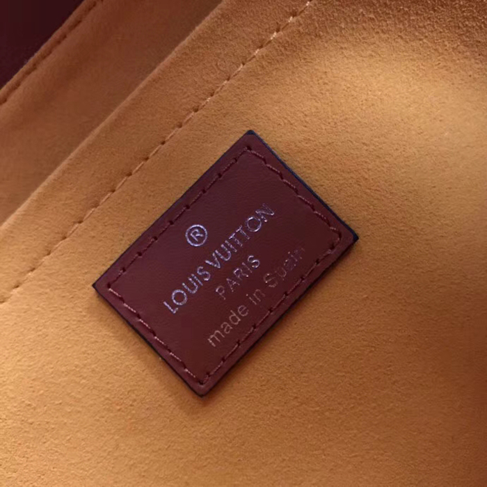 Сумка Louis Vuitton Sac Tricot M52805 Epi Leather Safran Yellow "Brown" фото № 9