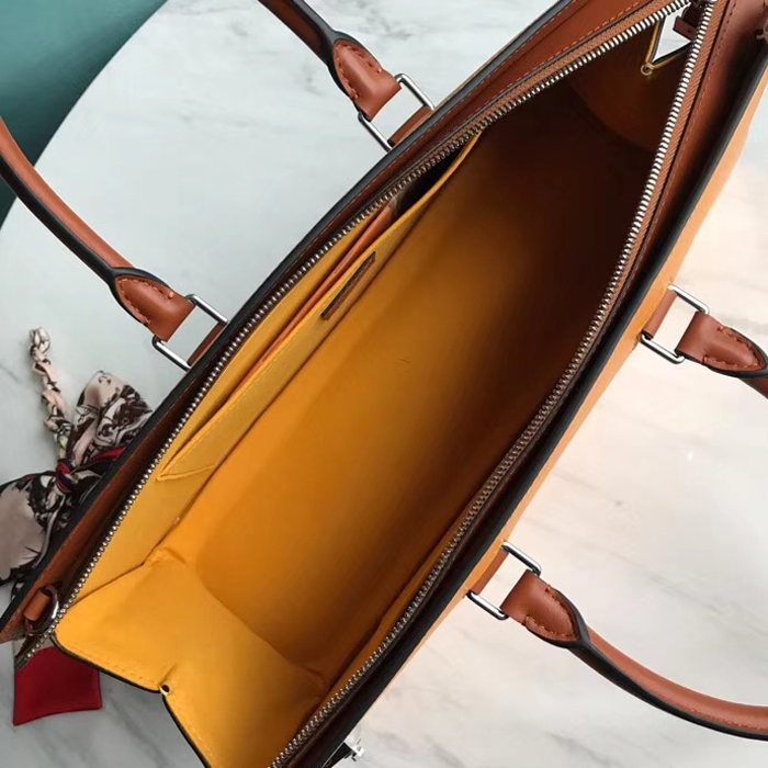 Сумка Louis Vuitton Sac Tricot M52805 Epi Leather Safran Yellow "Brown" фото № 8