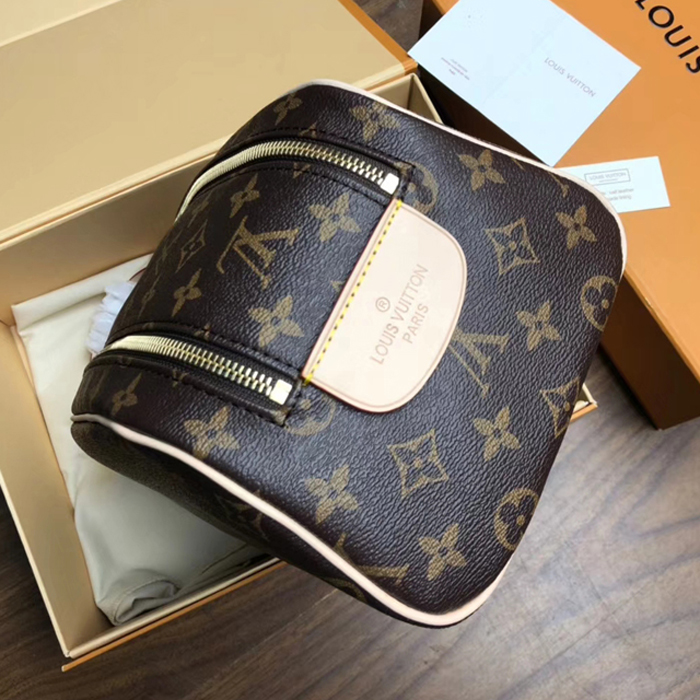 Косметичка Louis Vuitton King Size Toiletry Bag M47528 Monogram Canvas "Brown" фото № 6