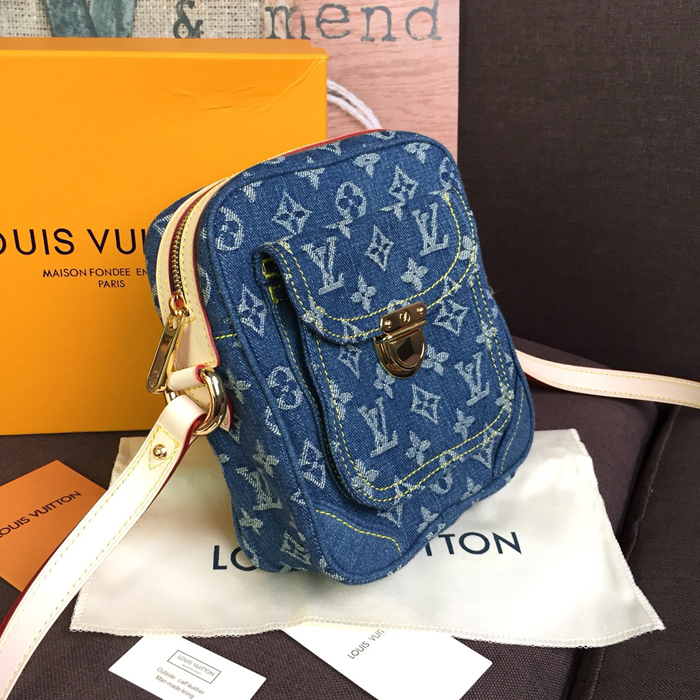Сумка Louis Vuitton Camera Bag M95348 Monogram "Denim Blue" фото № 3