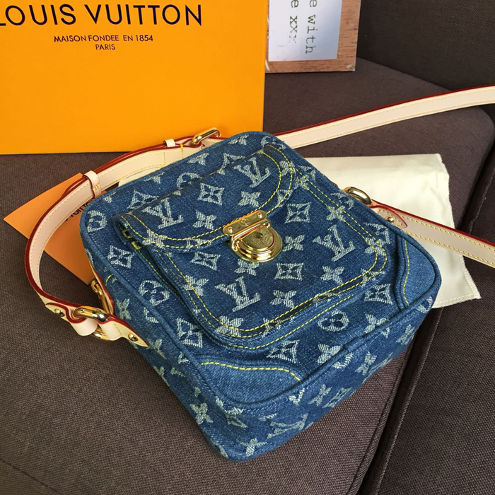 Сумка Louis Vuitton Camera Bag M95348 Monogram "Denim Blue" фото № 5