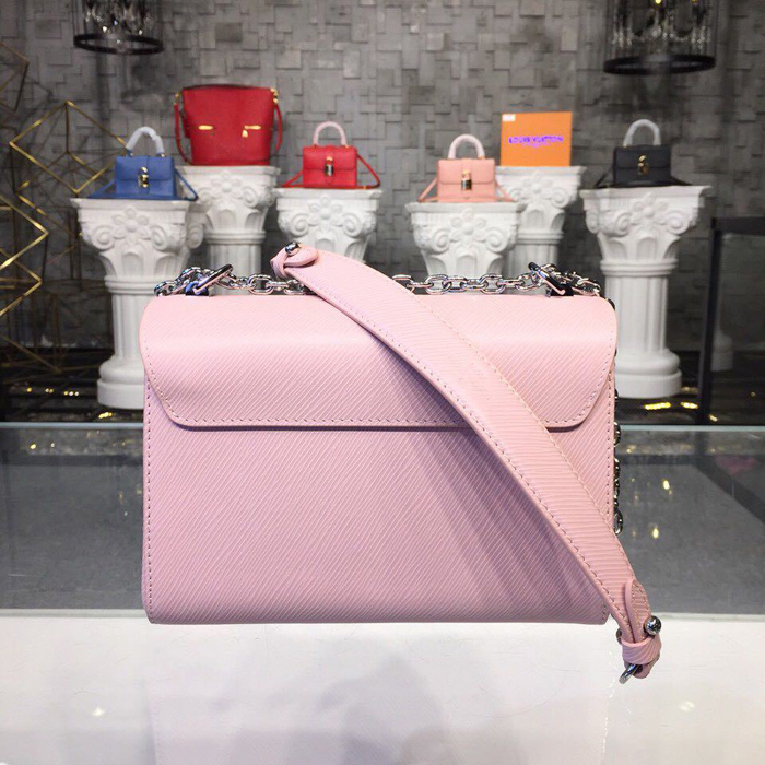 Сумка Louis Vuitton Twist MM M53561 Epi Leather Rose Ballerine "Pink" фото № 4