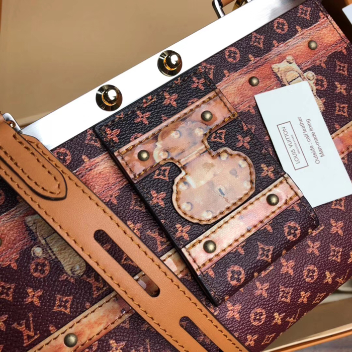 Сумка Louis Vuitton Crown Frame M43946 Monogram Canvas "Brown" фото № 7