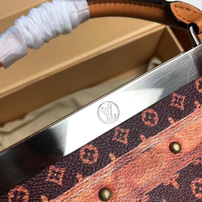 Сумка Louis Vuitton Crown Frame M43946 Monogram Canvas "Brown" фото № 8