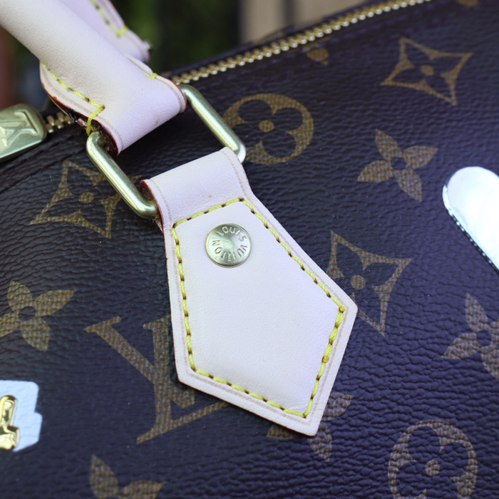 Сумка Louis Vuitton Speedy Bandouliere 30 M44365 Monogram Canvas "Brown" фото № 8