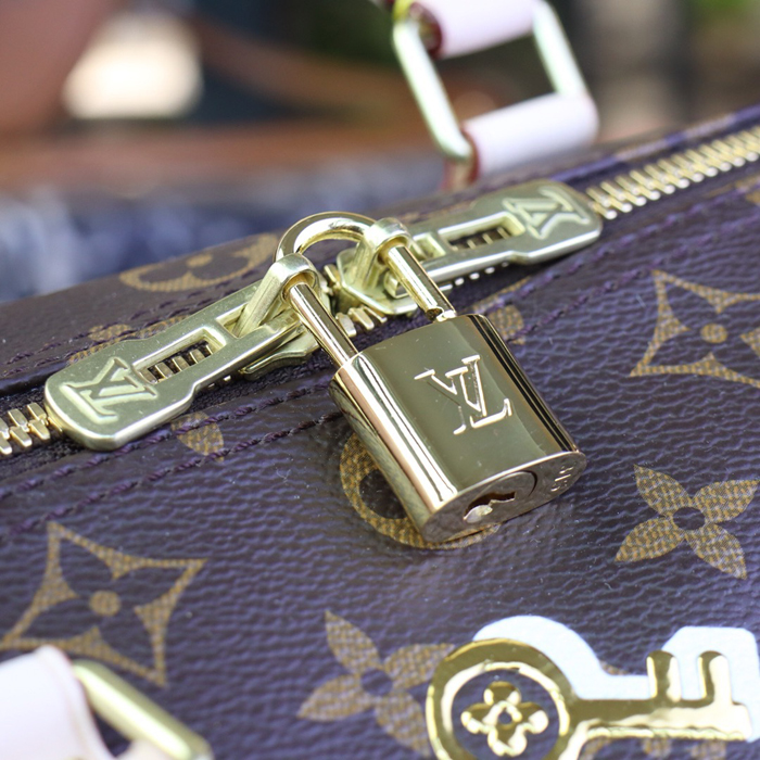 Сумка Louis Vuitton Speedy Bandouliere 30 M44365 Monogram Canvas "Brown" фото № 7