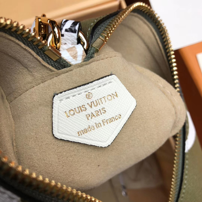 Сумка Louis Vuitton Beach Pouch M67610 Monogram Coated Canvas Khaki "Green" фото № 10