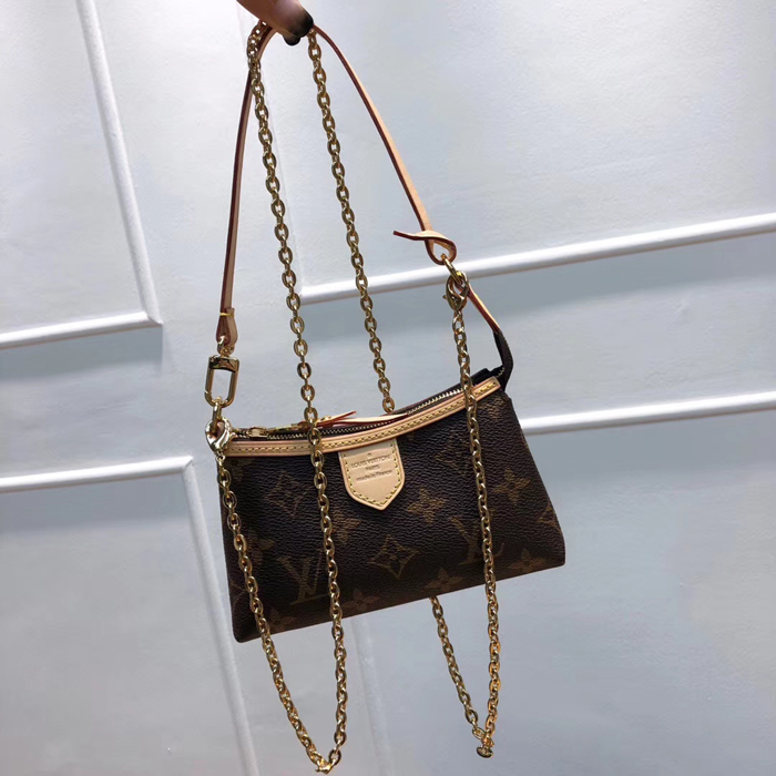 Сумка Louis Vuitton Mini Pochette Delightful M40309 Monogram Canvas "Brown" фото № 10