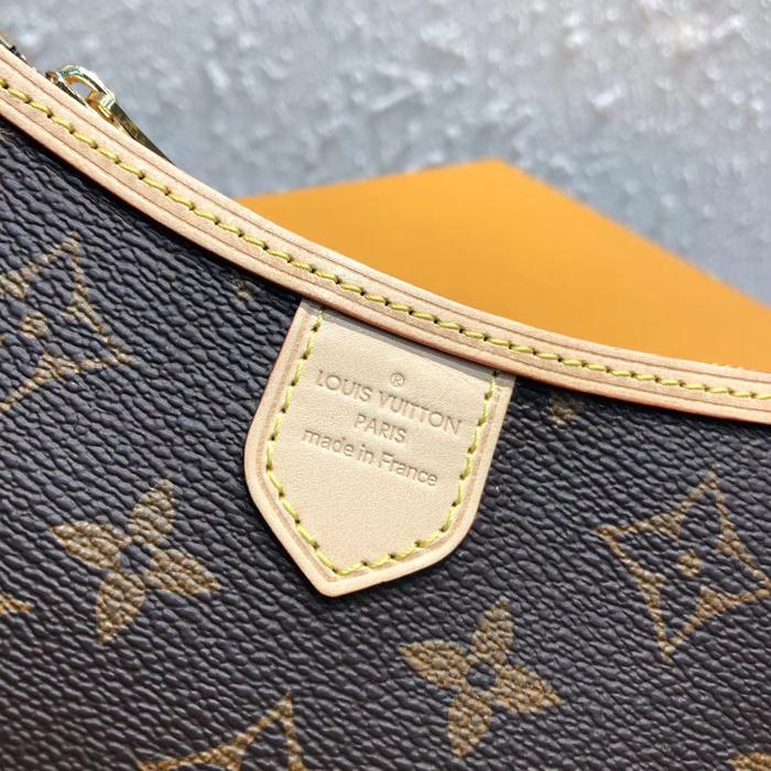 Сумка Louis Vuitton Mini Pochette Delightful M40309 Monogram Canvas "Brown" фото № 7