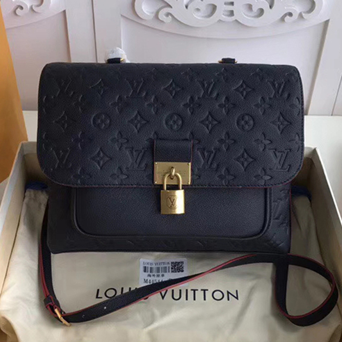 Сумка Louis Vuitton Marignan M44545 Monogram Empreinte Leather "Navy Blue" фото № 2