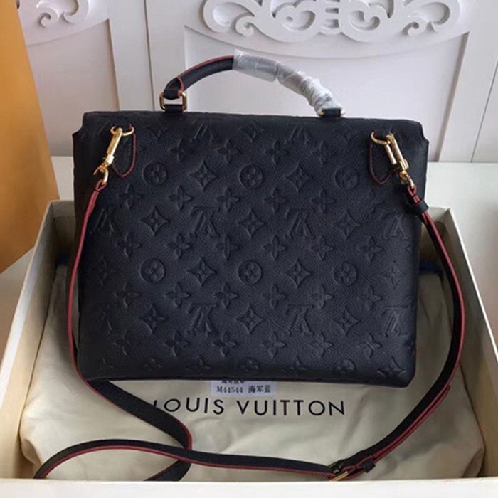 Сумка Louis Vuitton Marignan M44545 Monogram Empreinte Leather "Navy Blue" фото № 3