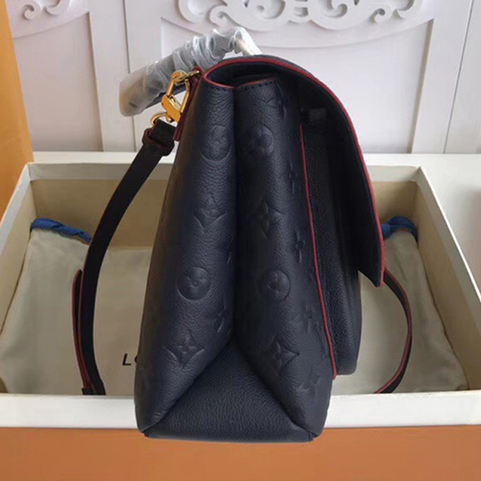 Сумка Louis Vuitton Marignan M44545 Monogram Empreinte Leather "Navy Blue" фото № 4