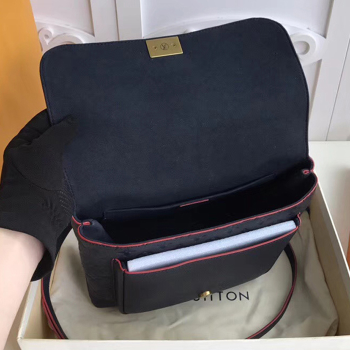 Сумка Louis Vuitton Marignan M44545 Monogram Empreinte Leather "Navy Blue" фото № 8