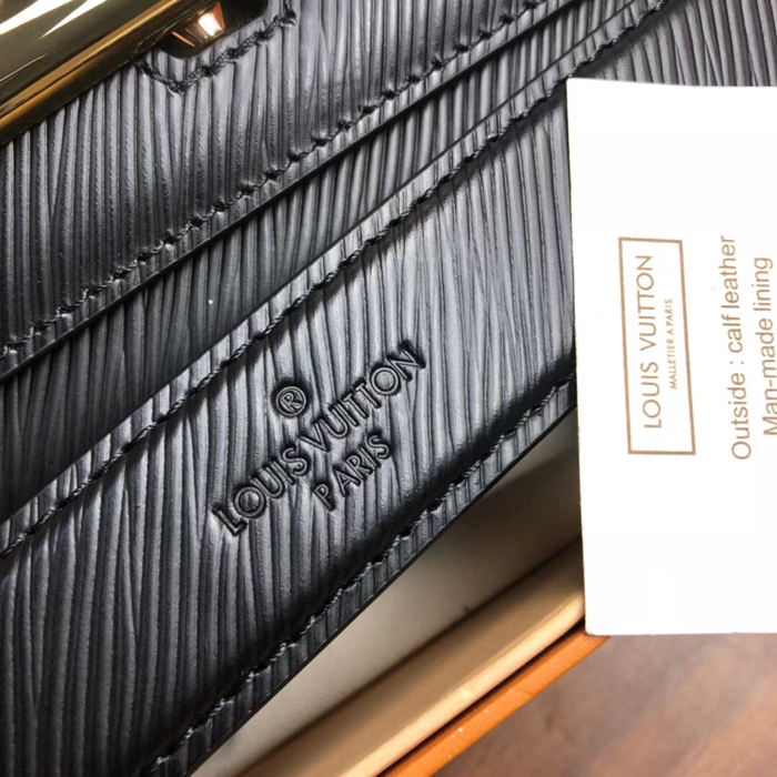 Сумка Louis Vuitton Twist MM M53762 Epi Leather "Black" фото № 7