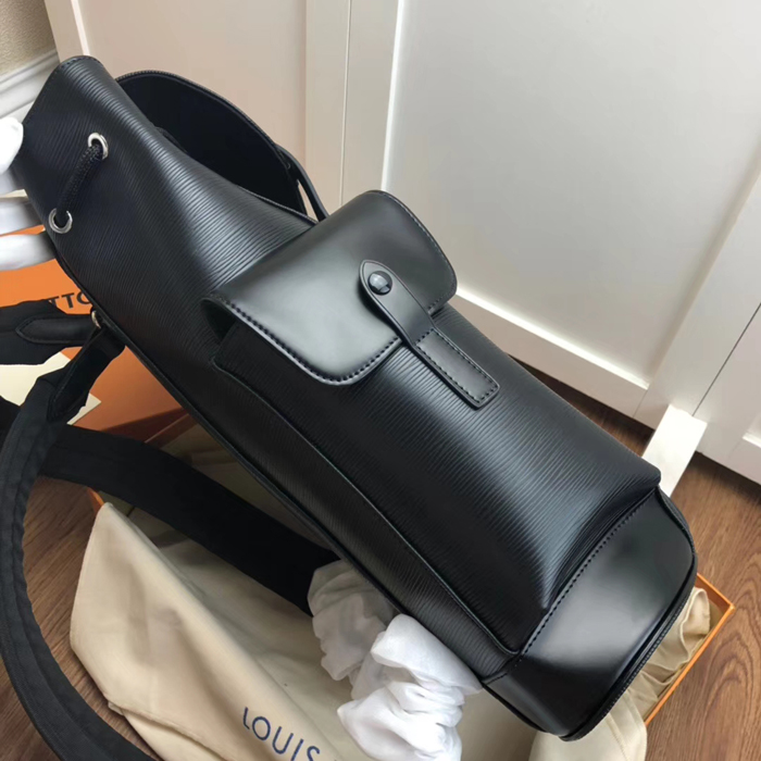 Рюкзак Louis Vuitton Christopher Backpack PM M55138 Epi Leather "Black" фото № 5