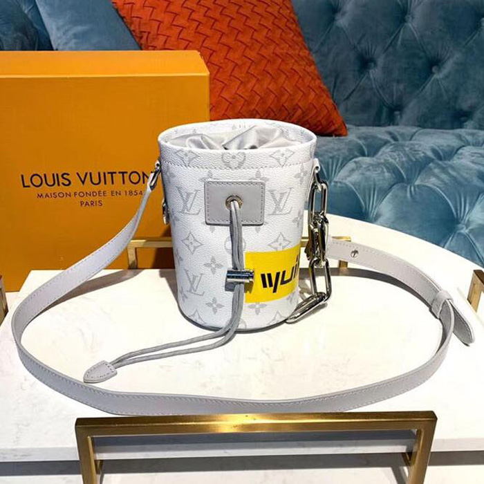 Сумка Louis Vuitton Chalk Nano Bag M44631 Monogram Canvas "White" фото № 3