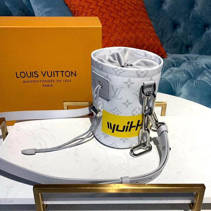 Сумка Louis Vuitton Chalk Nano Bag M44631 Monogram Canvas "White" фото № 2