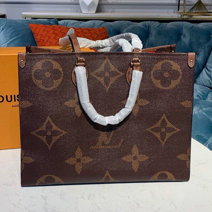 Сумка Louis Vuitton Onthego M44576 Monogram Coated Canvas "Brown" фото № 2